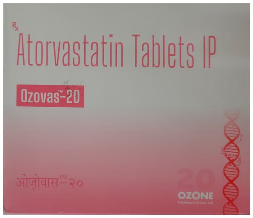 OZOVAS 20 TAB 30'S - Scraped Image